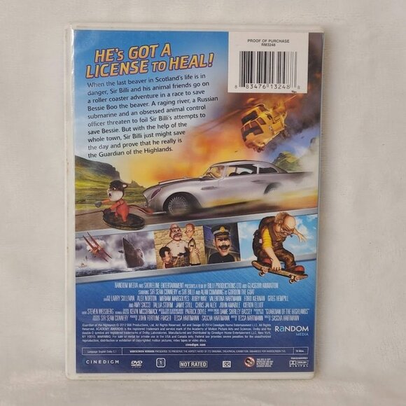 Guardian of the Highlands DVD 2014 Sir Sean Connery Animation Movie - Picture 4 of 7
